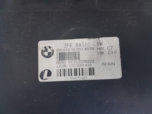 Ecu Modulo Zfe Bmw Moto F650gs F800gs 61357720222 (Usado)