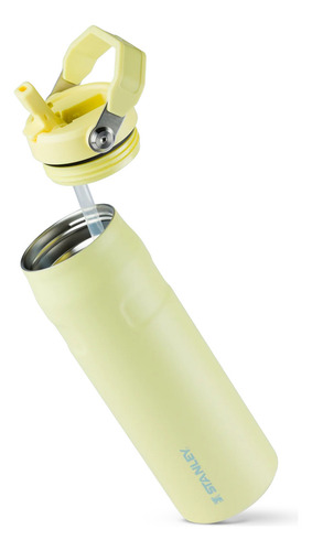 Garrafa Aerolight Flip Straw Heat Wave Com Canudo 710ml Cor Pomelo