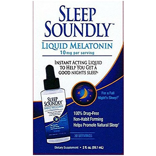 Dormir Suavemente Líquido Melatonina 10mg, Instant Foxgh