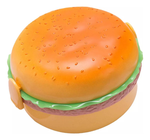 Lancheira Cartoon Burger, Caixa Redonda