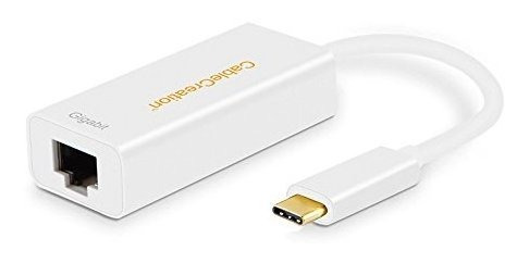 Imagen 1 de 7 de Adaptador Usb C A Ethernet, Cablecreation Portatil Rj45 Para