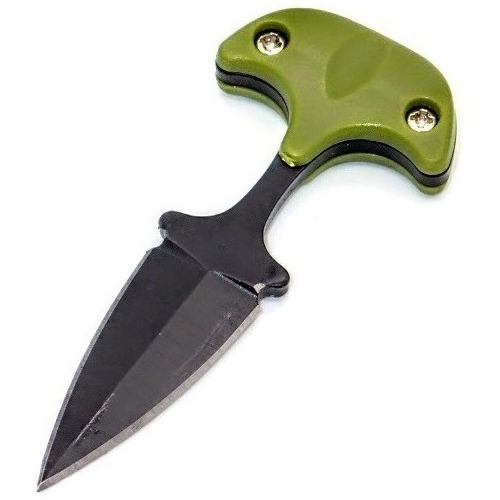 Imagen 2 de 6 de Push Dagger Cuchillo Mini Tactico Neck Knife Urban Pal