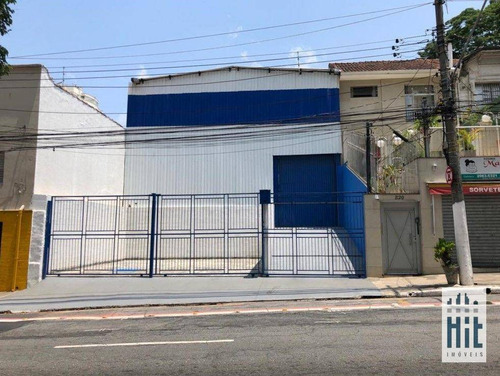Imagem 1 de 15 de Galpão, 460 M² - Venda Por R$ 2.700.000,00 Ou Aluguel Por R$ 18.000,00/mês - Ipiranga - São Paulo/sp - Ga0086