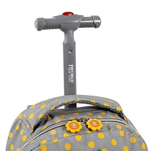 J World New York Lollipop Kids 'rolling Backpack Con Bolsa D