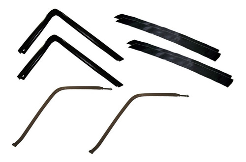 Kit Soportes/sunchos/bandas Tanque Combust.300l. 1620/1633