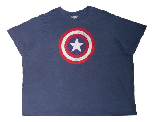 Remera Deportiva - 6xl - Capitan America - Original - 844