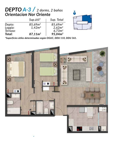 Se Vende 2d Moderno En Pleno Corazón De Providencia
