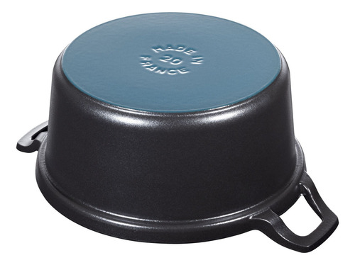 Olla La Coquette Hierro Fundido 20 Cm/2.45 Lts Redonda Staub Color Negro
