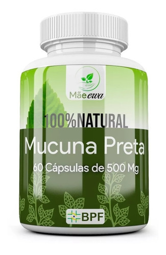 Mucuna Pruriens - 60 Caps - Para El Tratamiento De Parkinson