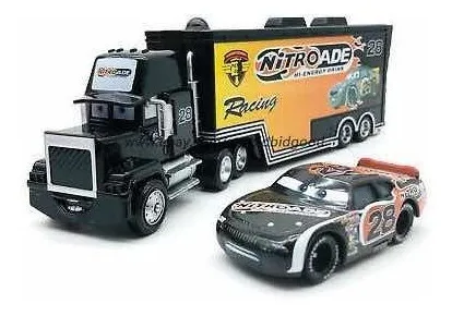Cars 2 Disney Pixar Mack Hauler Nitroade N 28 Metal