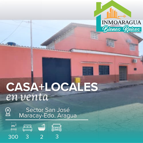 Casas Y Locales En Venta/ San José, Maracay/ Yp1390