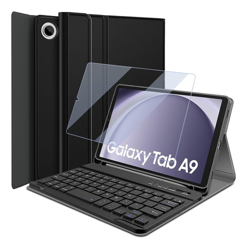 Funda Teclado Inalambrico Para Samsung Galaxy Tab A9 8.7 