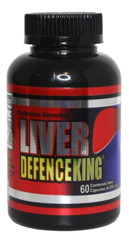 Liver Defenceking 60 Caps Higado Protector Detox