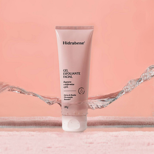 Gel Esfoliante Facial Hidrabene 100g Regenera E Uniformiza Todo Tipo De Pele