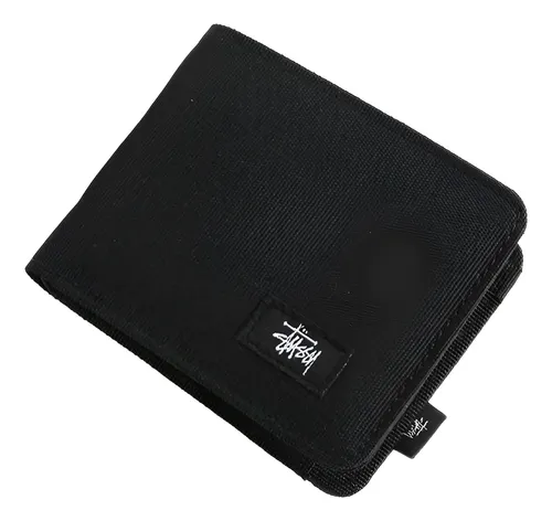 Carteira Stussy Preto Porta Cartão E Porta Moedas | Parcelamento
