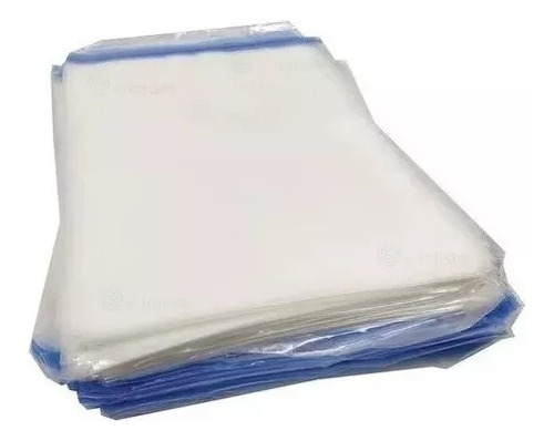 Saco Adesivado Plástico Transparente C/ Aba 15x25 C/ 1000 Un