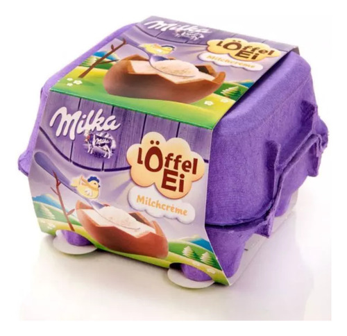 Milka Ovos Chocolate Creme Ao Leite Milk 136g Importado