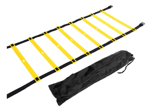 Escalera De Agilidad Plástica Extendida De 4 M Y 8 Peldaños