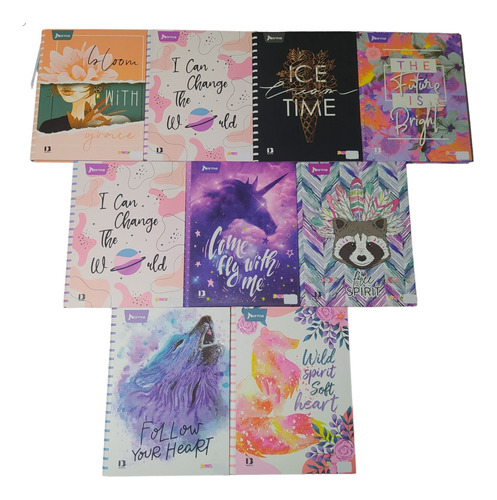 Cuaderno Cosido Durabook X-presarte Fem 90h Cuadriculado X5