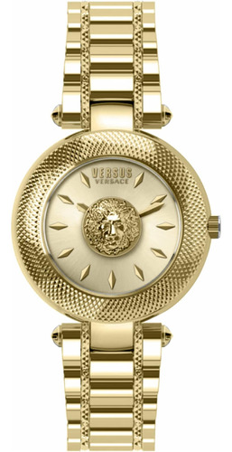 Versus Versace Relojes Para Mujer Oro 40 Mm Colección Brick 