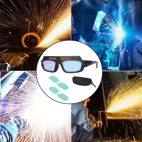 Gafas De Soldar Protegen Los Ojos De Las Chispas De