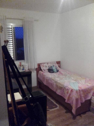 Apartamento Com 2 Dormitórios À Venda, 62 M² Por R$ 220.000,00 - Alves Dias - São Bernardo Do Campo/sp - Ap3539
