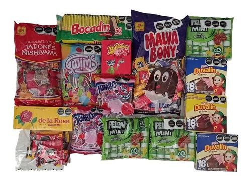 Paquete Para Armar 30 Bolos De Dulces Para Fiesta