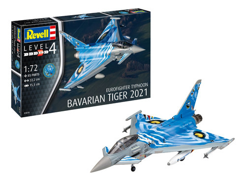 Eurofighter Typhoon The Bavarian Tiger 2021 Kit Revell 03818