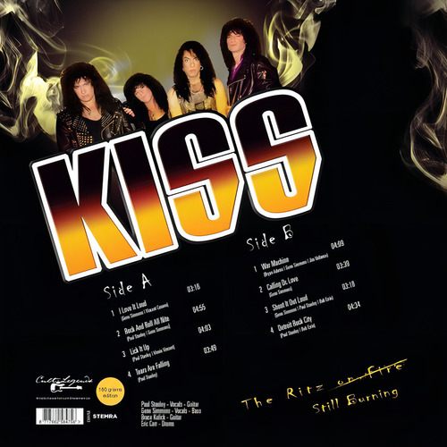 Kiss The Ritz Still Burning Smbv - Físico - Vinilo