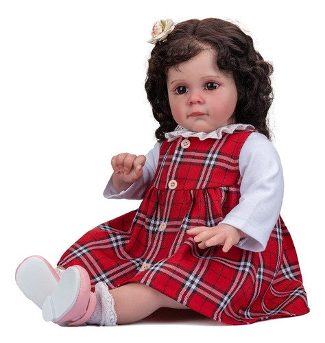 Boneca Pintada Com Acabamento De 24 Polegadas Reborn Toddler