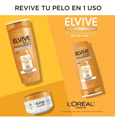 Acondicionador Oleo Extraordinario Coco X400 Elvive Loreal