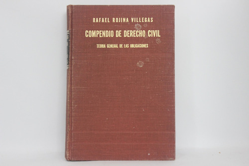 R Rojina Villegas, Compendio De Derecho Civil...