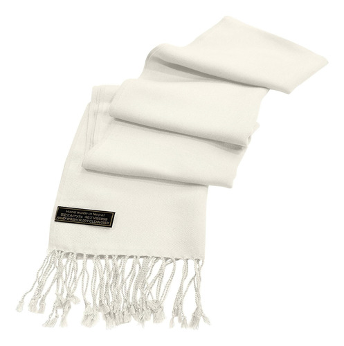 Cj Ivory Off White Cream Mens Nepalés Diseño De Color Sólido