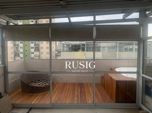 Cobertura Com 3 Dormitórios À Venda, 122 M² - Chácara Califórnia - São Paulo/sp - Co0006