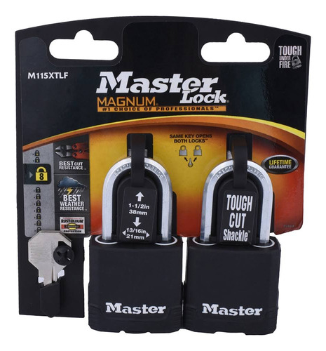 Candado Gemelos Master Lock M115xtlf Nivel 8.