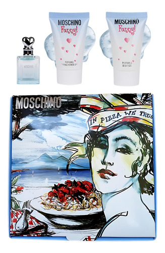Set De Regalo De Perfume Moschino Funny! Toy 2 Mini Edp Para