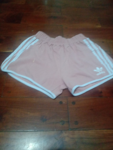 Short Rosa adidas Algodón T M.detalle