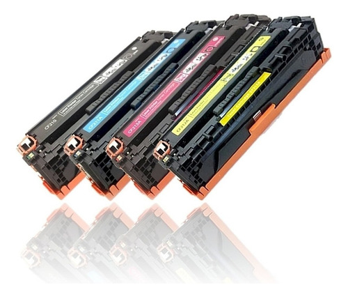 Kit 4x Toner Cb540 Cb541 Cb542 Cb543 Cp1215 Cm1312 Cp1515