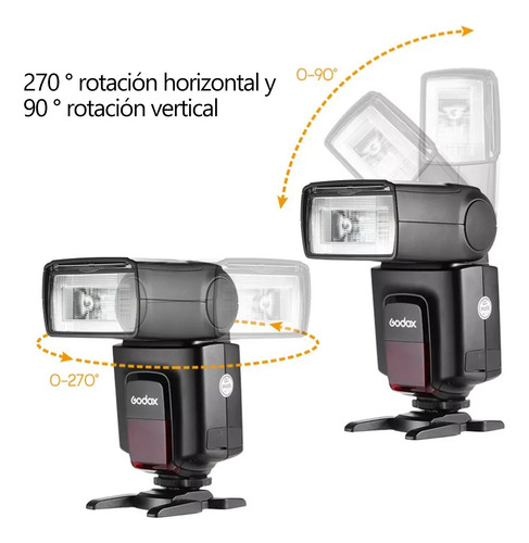 Godox Tt520 Flash Speedlite P/cámara Con Transmisor Disparo