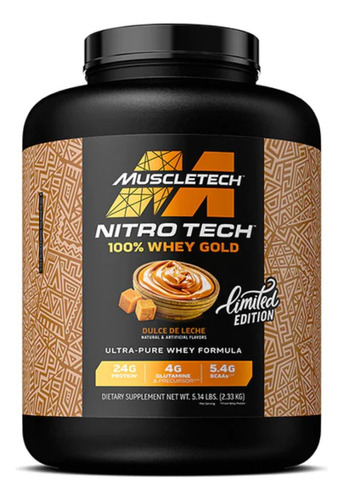 Nitro Tech Gold 2,27kg Muscletech Proteína 3w
