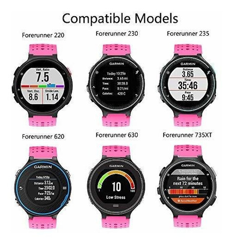Imagen 4 de 7 de Isabake Banda Para Garmin Forerunner 235, Correa De Repuesto