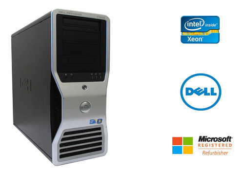 Servidor Dell Precisión T7500 Xeon Ssd 480+2.5 Tb Hdd+nvidia (Reacondicionado)