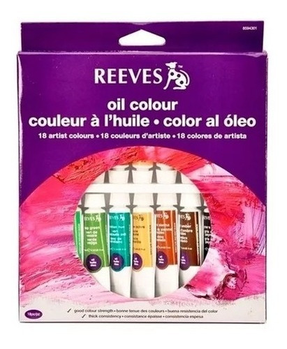 Oleos Reeves Set X 18 Tubos De 10 Ml