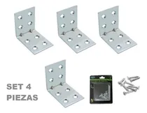 Comprar 4 Soportes Esquina Muebles Angulo En L 50x50x30x2 Mm - 4 Pza