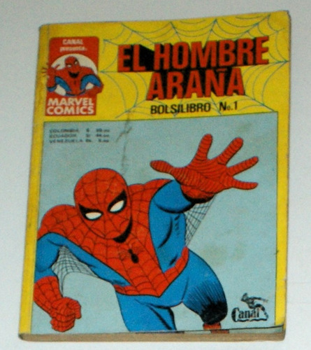 El Hombre Araña  Bolsilibro No.1