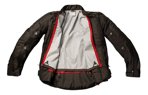 Imagen 5 de 10 de Campera Moto Stav All Seasons Protection Abrassion Control