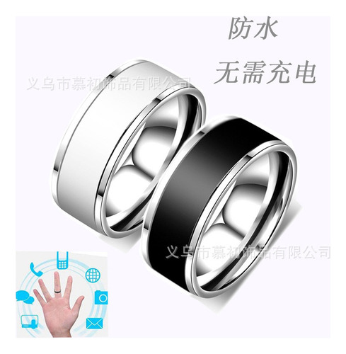 Smart Rings Nfc - Anillo Inteligente Multifuncional Impermea