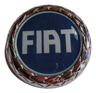 Insignia Escudo Capot Fiat Palio Siena 01 Diam 65 