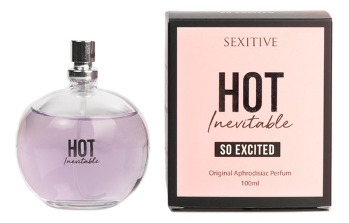 Perfume Mujer Con Feromonas Hot Inevitable So Excited 100ml