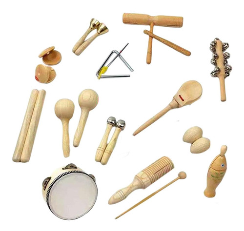 Imagen 1 de 6 de 13x Instrumentos Musicales Para Niños Pequeños Juego De